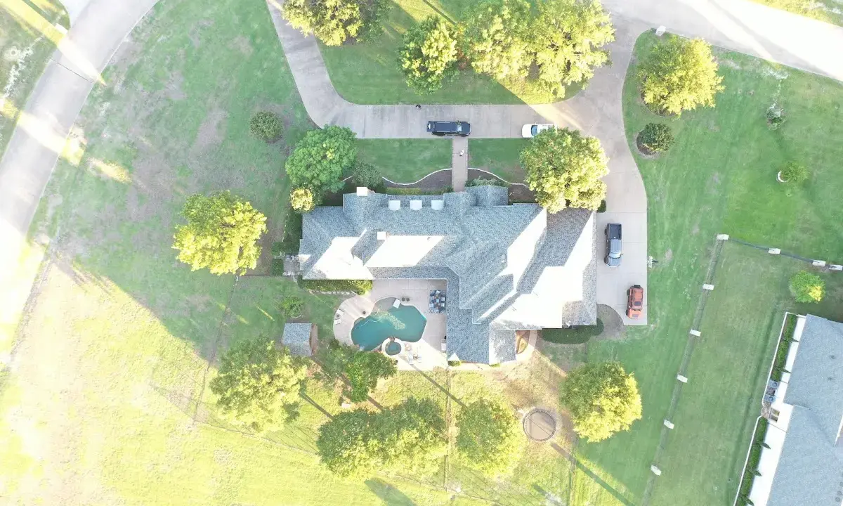 New shingle roof installation on a home in Olney